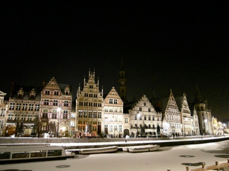 Ghent Canal at Night