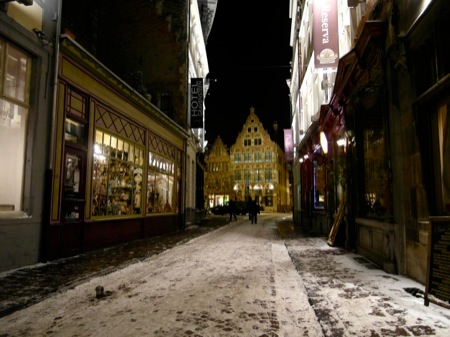 Ghent Street at Night