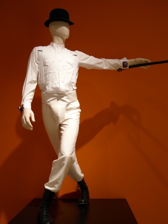 Ah, how iconic this costume from "A Clockwork Orange" became...