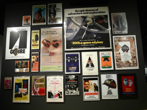 Posters of Kubrick's works - what a life.